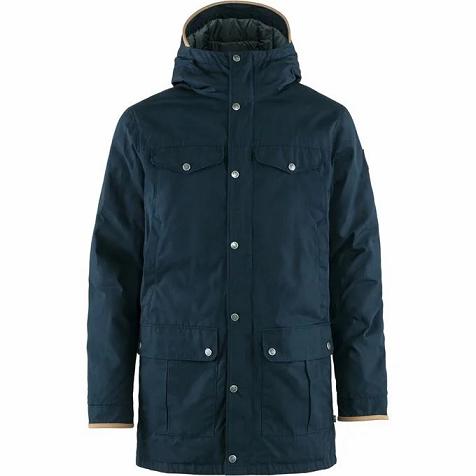 Fjallraven Men Greenland No. 1 Parkas Blue PH185286 Philippines